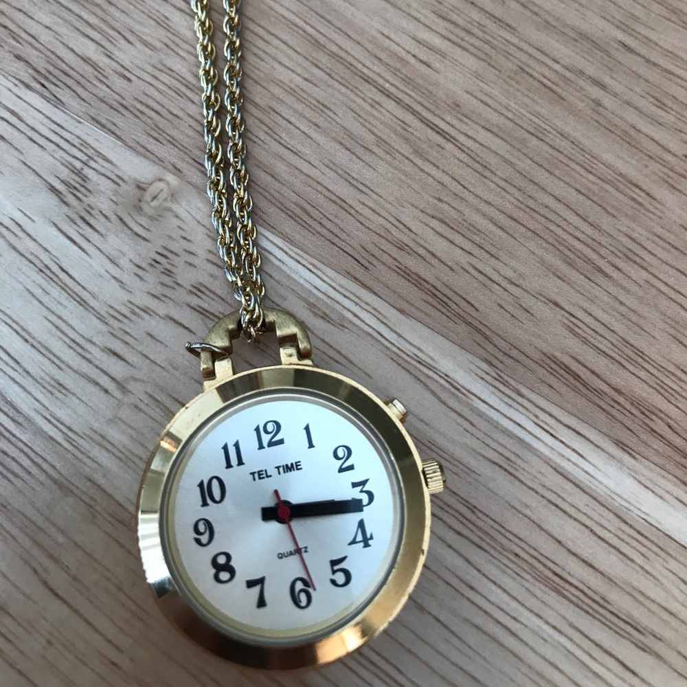 Talking Watch Necklace